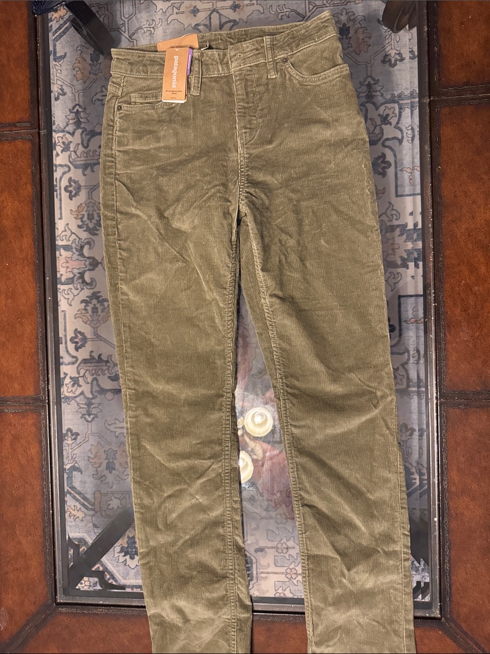 Patagonia Olive Green Corduroy Pants